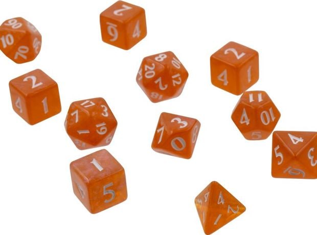 Eclipse 11-dice Set: Pumpkin Orange ULTRA-PRO