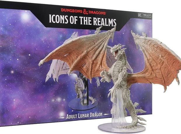 5th Edition Icons Adult Lunar Dragon Dungeons & Dragons WIZKIDS