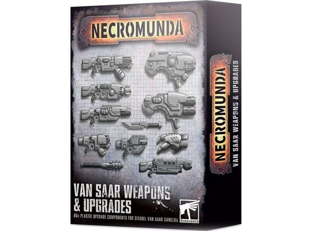 Van Saar Weapons And Upgrades Necromunda GAMES WORKSHOP