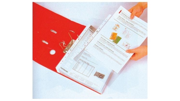 Ζελατίνες Next Πολύτρυπες 40mic Α4 (100 Τεμάχια)