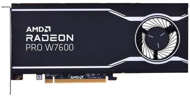 Κάρτα Γραφικών AMD Radeon Pro W7600 8GB GDDR6 4x DP 2.1 130W PCI Gen4 x8