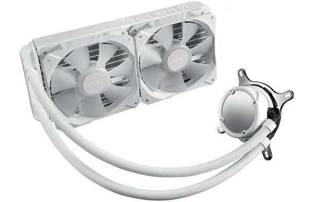 Ψύκτρα Επεξεργαστή Asus Rog Strix LC II 240 ARGB - Λευκό
