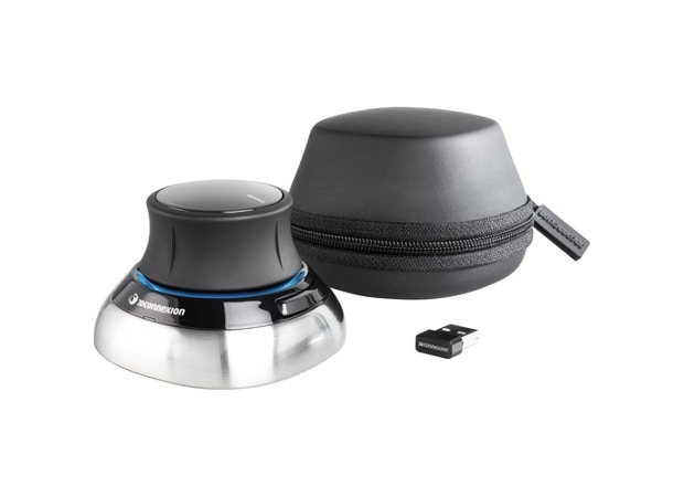 3D Connexion SpaceMouse Compact Ενσύρματο Ποντίκι Μαύρο