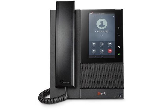 Ενσύρματo Τηλέφωνο IP Poly CCX 505 BMP SIP POE-E - Black
