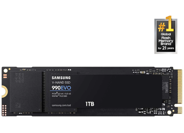 Εσωτερικός Σκληρός Δίσκος SSD Samsung 990 Evo 1TB M.2 NVMe PCI Express 4.0