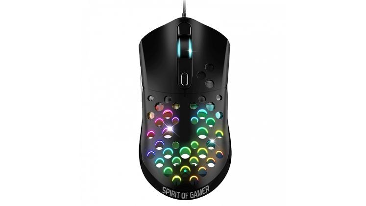 Gaming Ενσύρματο Ποντίκι Spirit Of Gamer Elite-M80 4200 DPI RGB - Μαύρο