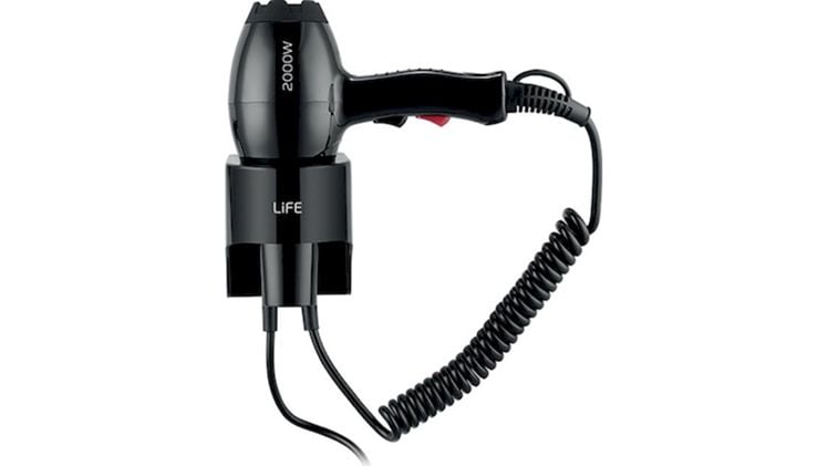 Σεσουάρ Μαλλιών Life BOUTIQUE NOIR 2000 W Μαύρο