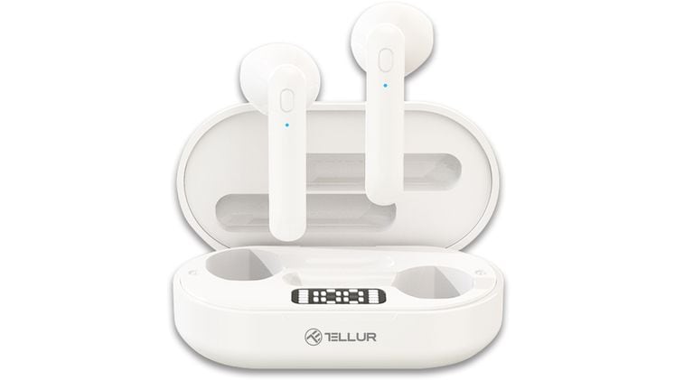 Ακουστικά Bluetooth Tellur Flip - Λευκό