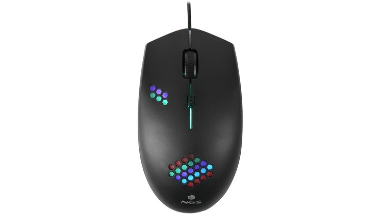 Gaming Ενσύρματο Ποντίκι NGS GMX-120 1200 DPI RGB - Μαύρο