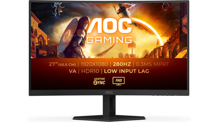 AOC Gaming C27G4ZXE 27" FHD VA Curved 280Hz 1ms