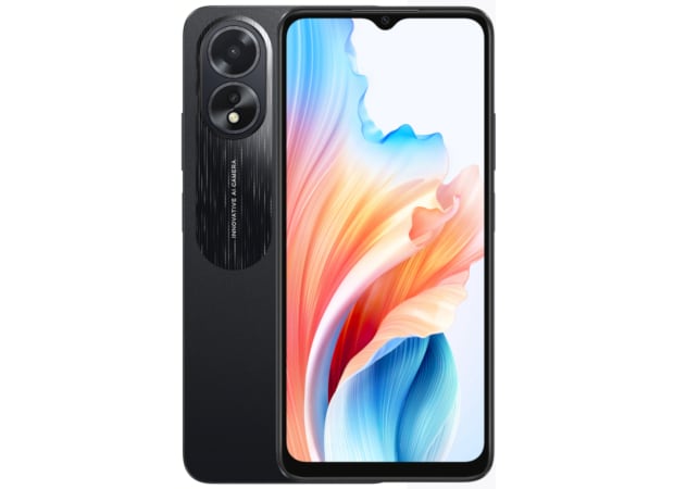 Smartphone Oppo A18 128GB - Glowing Black