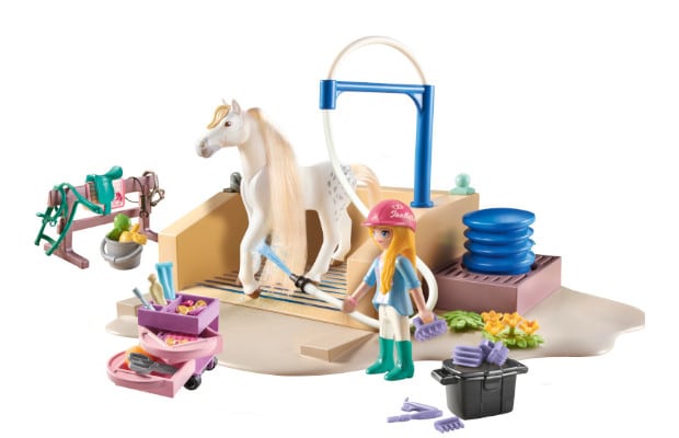 PLAYMOBIL® Horses of Waterfall Κομμωτήριο αλόγων με την Isabella και τον Lioness (71354)