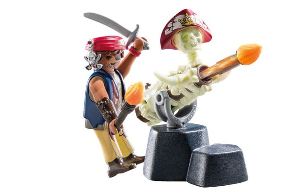 PLAYMOBIL® Pirates Πειρατής με κανόνι (71421)
