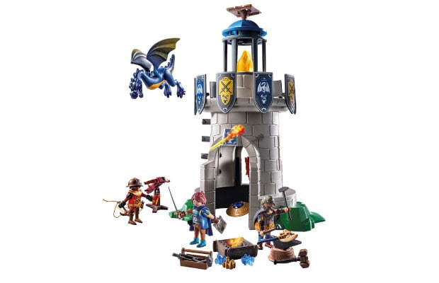 PLAYMOBIL® Novelmore Πύργος Ιπποτών με δράκο και σιδηρουργό (71483)