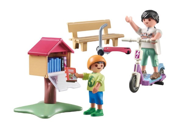 PLAYMOBIL® My Life Υπαίθρια ανταλλακτική βιβλιοθήκη (71511)