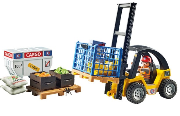 PLAYMOBIL® My Life Περονοφόρο ανυψωτικό όχημα με φορτία (71528)