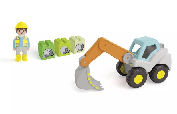 PLAYMOBIL® Junior Φορτωτής Εκσκαφέας (71684)