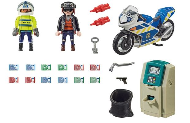 PLAYMOBIL® City Action Διάρρηξη Στο Ατμ (70572)