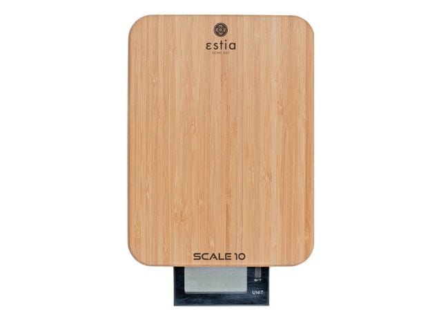 ESTIA SCALE 10 BAMBOO 06-12038 1gr/10kg Ψηφιακή Ζυγαριά Κουζίνας