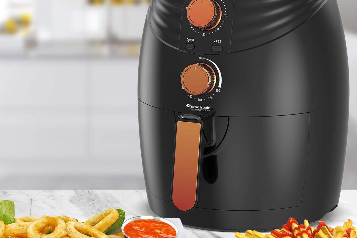 Φριτέζα Αέρος TURBOTRONIC TT-AF11M με Αποσπώμενο Κάδο 1200 W 3.5 L Μαύρο
ΦΦριτέζα Αέρος TURBOTRONIC TT-AF11M με Αποσπώμενο Κάδο 1200 W 3.5 L Μαύρο