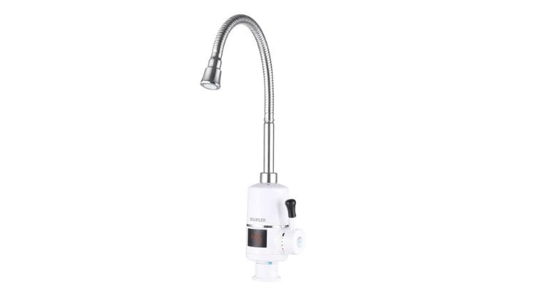 MUHLER MH-7433TDF Ταχυθερμαντήρας Βρύσης Εύκαμπτος με Οθόνη 3600 W