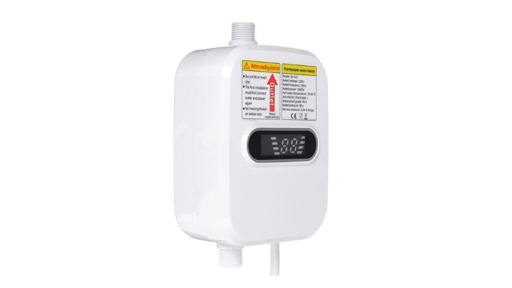 ARIA TRADE Ταχυθερμοσίφωνας Μπάνιου με Οθόνη 3500 W