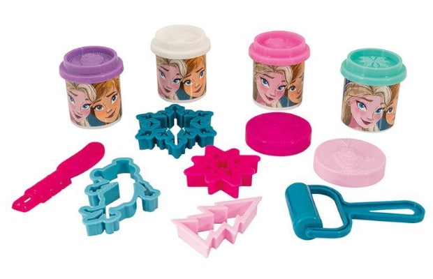 AS Company Πλαστελίνη Disney Frozen Κουβαδάκι Με 4 Βαζάκια Και 8 Εργαλεία