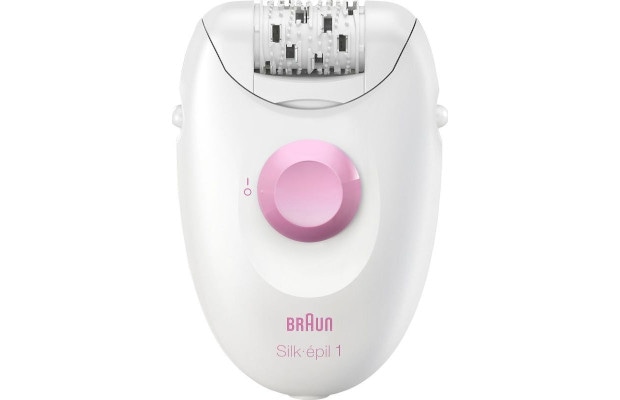 Αποτριχωτική Μηχανή BRAUN Silk-épil 1 1-000 Λευκό