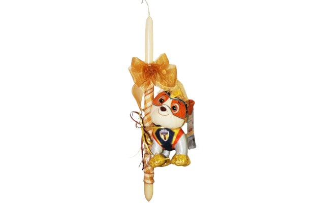 Λαμπάδα Playbyplay Paw Patrol Rubble 20 cm
