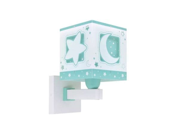 Παιδικό Φωτιστικό Τοίχου Ango Moonlight 63239H - Μέντα