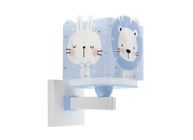 Παιδικό Φωτιστικό Τοίχου Ango Baby Jungle 63119T - Γαλάζιο