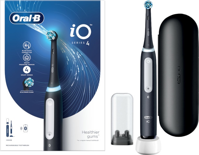 Ηλεκτρική Οδοντόβουρτσα Oral-B iO Series 4 Μαύρο