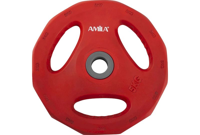 Δίσκος Pump Amila 44416 5 kg για Μπάρα Ø28mm από Λάστιχο