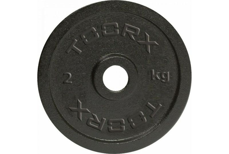 Δίσκος Toorx 2 kg για Μπάρα Ø25mm Μεταλλικός από Μαντέμι