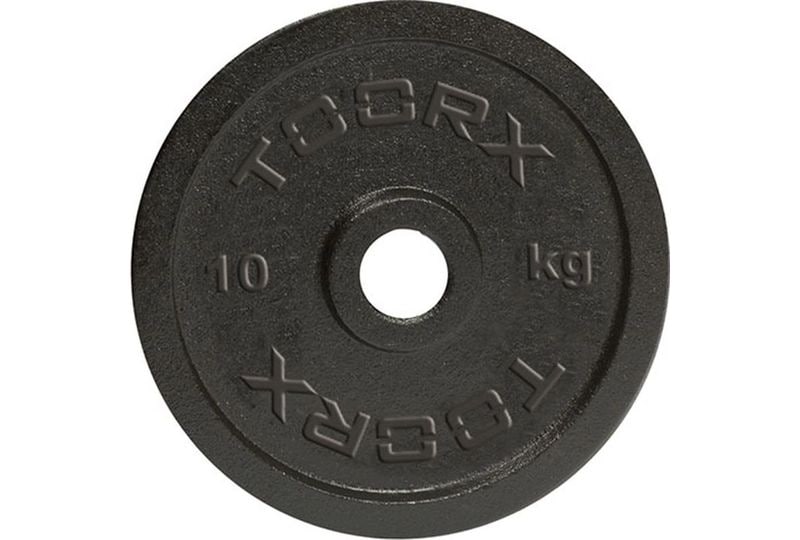 Δίσκος Toorx 10 kg για Μπάρα Ø25mm Μεταλλικός από Μαντέμι