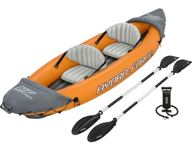 Καγιάκ Φουσκωτό Διθέσιο Bestway Hydro-Force Rapid Χ2 321cm - Πορτοκαλί/ Γκρι