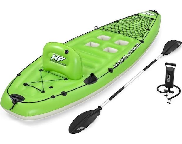 Καγιάκ Φουσκωτό Μονοθέσιο Bestway Hydro-Force Koracle 285cm - Πράσινο