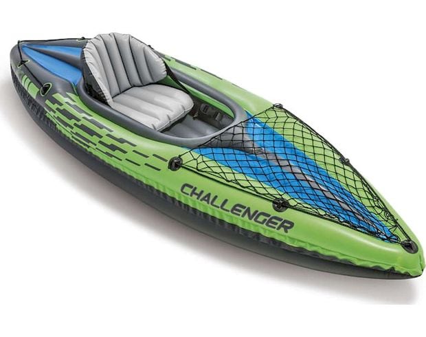 Καγιάκ Φουσκωτό Διθέσιο Intex Challenger K1 274cm - Πράσινο