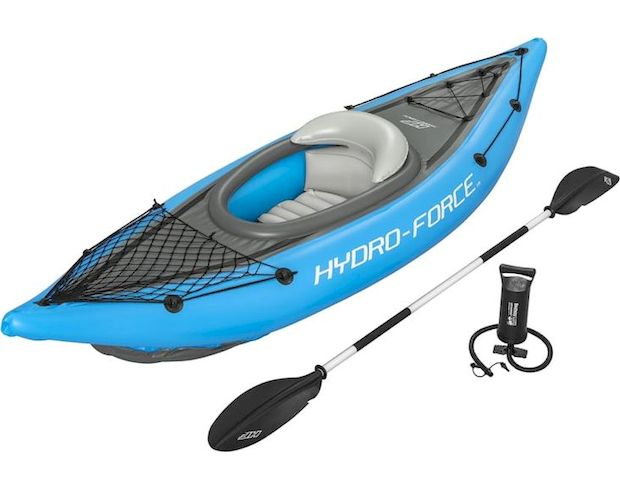 Καγιάκ Φουσκωτό Μονοθέσιο Bestway Hydro-Force 275cm - Γαλάζιο/ Γκρι