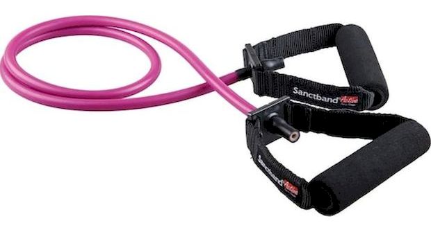 Λάστιχο Γυμναστικής Sanctband Active Gymtube Σκληρό - Ροζ