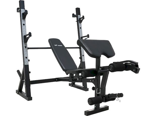 Πολλαπλών Χρήσεων Πάγκος Γυμναστικής Viking BR-70 204x121x153cm - Μαύρο