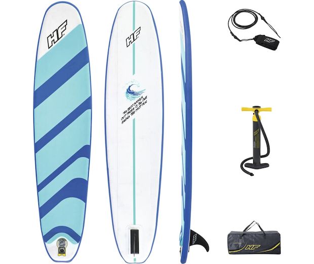 Φουσκωτή Σανίδα Surf Bestway Hydro-Force 243x57cm - Πολύχρωμη
