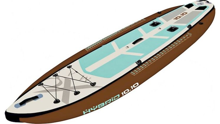 Φουσκωτή Σανίδα SUP Xq Max Για Ψάρεμα 330x99x15 cm - Καφέ
