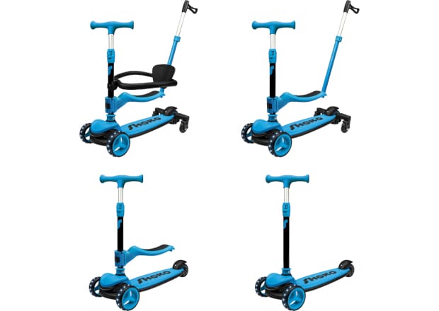Παιδικό Πατίνι Shoko Prime 4 In 1 Plus για 12+ Μηνών - Μπλε