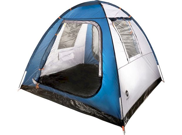 Σκηνή Igloo Campo Rimo 3 για 3 Άτομα Καλοκαιρινή 800mm - Μπλε/Ασημί