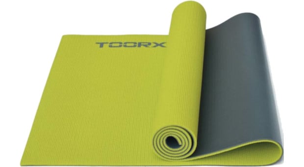 Στρώμα Γυμναστικής Yoga - Pilates Toorx MAT-177 173x60x0.6 cm - Πράσινο/ Σκούρο Γκρι