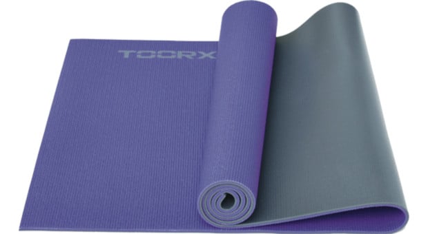 Στρώμα Γυμναστικής Yoga - Pilates Toorx MAT-177 173x60x0.6 cm - Μωβ/ Σκούρο Γκρι