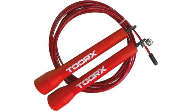 Σχοινάκι Γυμναστικής Toorx AHF-102 Συρμάτινο - Κόκκινο