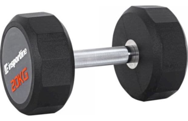 Βαράκι Πολυγωνικό 20kg InSPORTline Profi CPU INS-21667 από Ατσάλι & TPU - Μαύρο