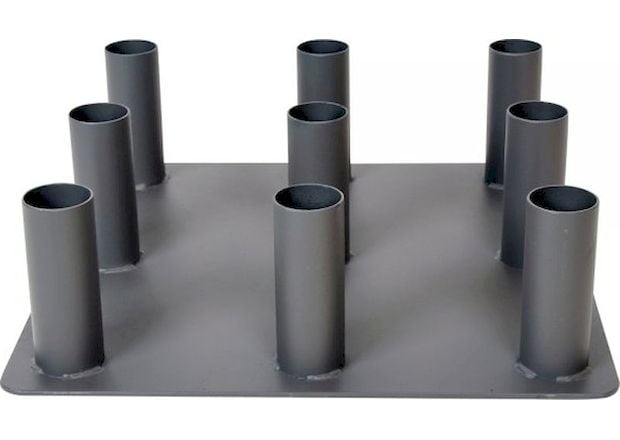 Βάση για 9 Ολυμπιακές Μπάρες Φ50mm InSPORTline INS-7148 Επιδαπέδια